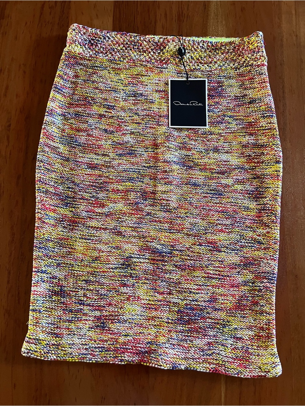 🌼NWT Oscar De La Renta Silk Knitted Skirt Size Small🌼
